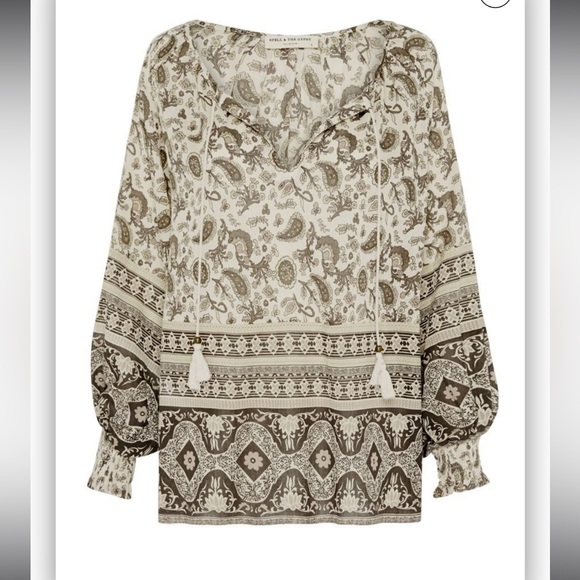 Spell Journey Blouse in Ash Size Large - Picture 4 of 15